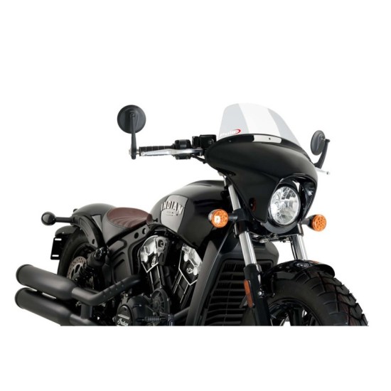 PUIG CUPOLINO BATWING SML TOURING INDIAN SCOUT BOBBER 2018-2023 TRASPARENTE