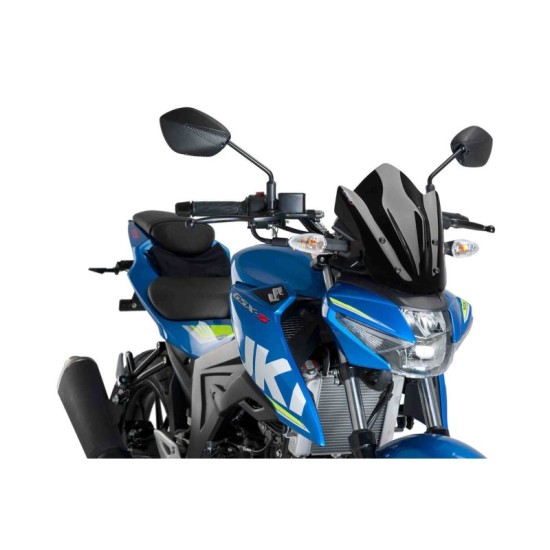 PUIG CUPOLINO NAKED N.G. SPORT SUZUKI GSX-S125 2017-2021 NERO PUIG CUPOLINO NAKED N.G. SPORT SUZUKI GSX-S125 2017-2021 NERO
