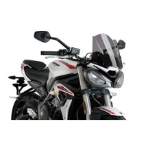 PUIG CUPOLINO NAKED N.G. SPORT TRIUMPH STREET TRIPLE R/RS 2020-2022 FUME SCURO PUIG CUPOLINO NAKED N.G. SPORT TRIUMPH STREET TRIPLE R/RS 2020-2022 FUME SCURO