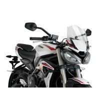 PUIG CUPOLINO NAKED N.G. SPORT TRIUMPH STREET TRIPLE R/RS 2020-2022 TRASPARENTE PUIG CUPOLINO NAKED N.G. SPORT TRIUMPH STREET TRIPLE R/RS 2020-2022 TRASPARENTE