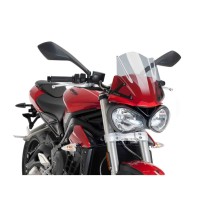 PUIG CUPOLINO NAKED N.G. SPORT TRIUMPH STREET TRIPLE S 2018-2019 FUME CHIARO PUIG CUPOLINO NAKED N.G. SPORT TRIUMPH STREET TRIPLE S 2018-2019 FUME CHIARO