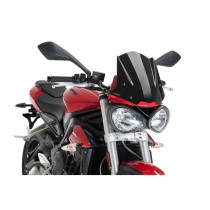 PUIG CUPOLINO NAKED N.G. SPORT TRIUMPH STREET TRIPLE S 2018-2019 NERO PUIG CUPOLINO NAKED N.G. SPORT TRIUMPH STREET TRIPLE S 2018-2019 NERO