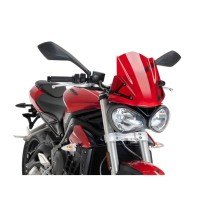 PUIG CUPOLINO NAKED N.G. SPORT TRIUMPH STREET TRIPLE S 2018-2019 ROSSO PUIG CUPOLINO NAKED N.G. SPORT TRIUMPH STREET TRIPLE S 2018-2019 ROSSO