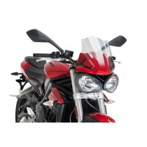 PUIG CUPOLINO NAKED N.G. SPORT TRIUMPH STREET TRIPLE S 2018-2019 TRASPARENTE PUIG CUPOLINO NAKED N.G. SPORT TRIUMPH STREET TRIPLE S 2018-2019 TRASPARENTE