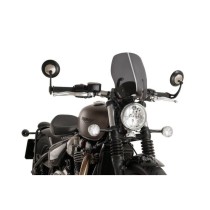 PUIG CUPOLINO NAKED N.G. TOURING TRIUMPH BONNEVILLE BOBBER BLACK 20 FUME SCURO PUIG CUPOLINO NAKED N.G. TOURING TRIUMPH BONNEVILLE BOBBER BLACK 20 FUME SCURO