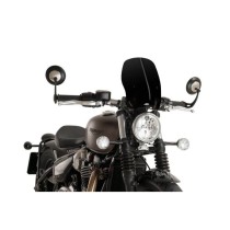 PUIG CUPOLINO NAKED N.G. TOURING TRIUMPH BONNEVILLE BOBBER BLACK 20 NERO PUIG CUPOLINO NAKED N.G. TOURING TRIUMPH BONNEVILLE BOBBER BLACK 20 NERO