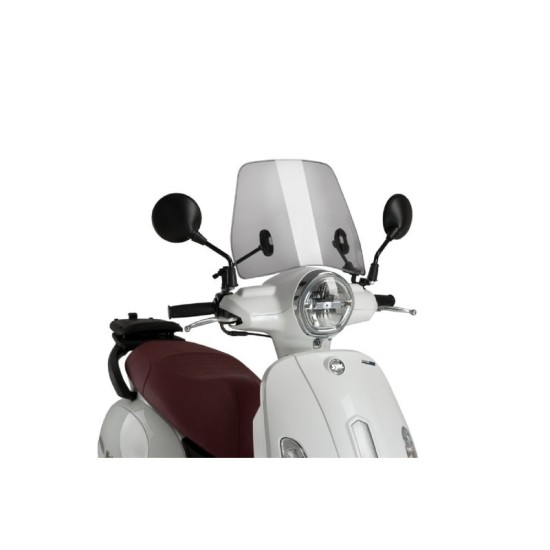 PUIG CUPOLINO SCOOTER TRAFIC SYM FIDDLE 50 2021-2023 FUME CHIARO PUIG CUPOLINO SCOOTER TRAFIC SYM FIDDLE 50 2021-2023 FUME CHIARO