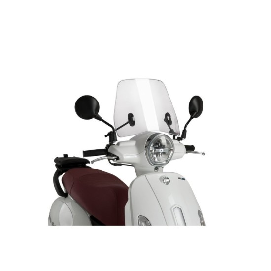 PUIG CUPOLINO SCOOTER TRAFIC SYM FIDDLE 50 2021-2023 TRASPARENTE PUIG CUPOLINO SCOOTER TRAFIC SYM FIDDLE 50 2021-2023 TRASPARENTE