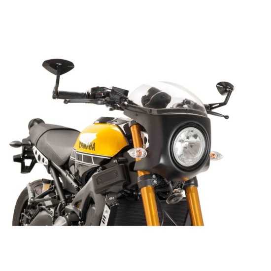 PUIG CUPOLINO SEMICARENATO TRIUMPH BONNEVILLE SPEEDMASTER 2018-2020 TRASPARENTE-NERO PUIG CUPOLINO SEMICARENATO TRIUMPH BONNEVILLE SPEEDMASTER 2018-2020 TRASPARENTE-NERO
