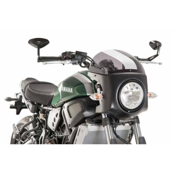 PUIG CUPOLINO SEMICARENATO YAMAHA XSR700 2016-2020 FUME CHIARO-NERO PUIG CUPOLINO SEMICARENATO YAMAHA XSR700 2016-2020 FUME CHIARO-NERO