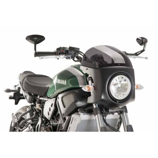 PUIG CUPOLINO SEMICARENATO YAMAHA XSR700 2016-2020 FUME SCURO-NERO PUIG CUPOLINO SEMICARENATO YAMAHA XSR700 2016-2020 FUME SCURO-NERO