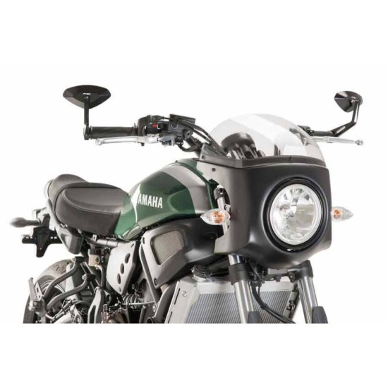 PUIG CUPOLINO SEMICARENATO YAMAHA XSR700 2016-2020 TRASPARENTE-NERO PUIG CUPOLINO SEMICARENATO YAMAHA XSR700 2016-2020 TRASPARENTE-NERO