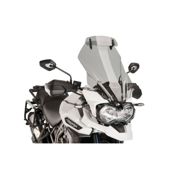 PUIG CUPOLINO TOURING -VISIERA TRIUMPH TIGER EXPLORER-XRT/XCX 2016-2017 FUME CHIARO PUIG CUPOLINO TOURING -VISIERA TRIUMPH TIGER EXPLORER-XRT/XCX 2016-2017 FUME CHIARO