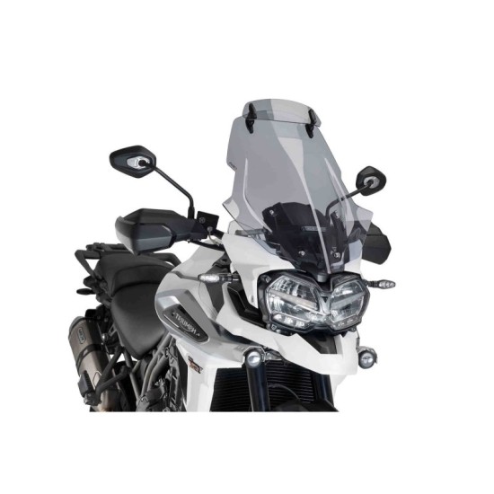 PUIG CUPOLINO TOURING -VISIERA TRIUMPH TIGER EXPLORER-XRT/XCX 2018-2020 FUME CHIARO PUIG CUPOLINO TOURING -VISIERA TRIUMPH TIGER EXPLORER-XRT/XCX 2018-2020 FUME CHIARO