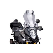 PUIG CUPOLINO TOURING-VISIERA SUZUKI DL1000XT V-STROM 2017-2019 FUME CHIARO
