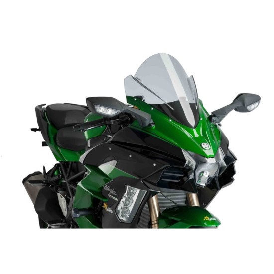 PUIG CUPOLINO Z-RACING KAWASAKI NINJA H2 SX 2018-2019 FUME CHIARO PUIG CUPOLINO Z-RACING KAWASAKI NINJA H2 SX 2018-2019 FUME CHIARO