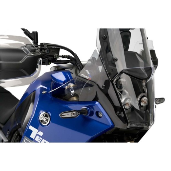 PUIG DEFLETTORI ANTERIORI MAGGIORATI YAMAHA TENERE 700 RALLY EDITION 2019-2020 FUME CHIARO PUIG DEFLETTORI ANTERIORI MAGGIORATI YAMAHA TENERE 700 RALLY EDITION 2019-2020 FUME CHIARO