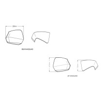 PUIG PARAMANI KYMCO DTX 360 2022 TRASPARENTE