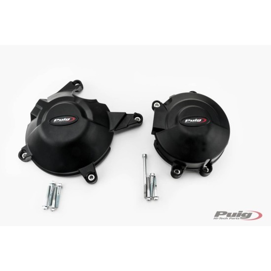 PUIG PROTEZIONE CARTER MOTORE KAWASAKI NINJA 300 2014-2017 NERO