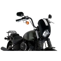 PUIG CUPOLINO SEMICARENATO ANARCHY HARLEY D. SOFTAIL STREET BOB FXBB 2021-2023 NERO