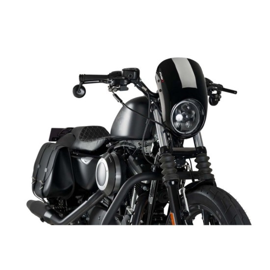 PUIG CUPOLINO SEMICARENATO ANARCHY HARLEY D. SPORTSTER 1200 XL1200NS IRON 2018-2021 NERO PUIG CUPOLINO SEMICARENATO ANARCHY HARLEY D. SPORTSTER 1200 XL1200NS IRON 2018-2021 NERO