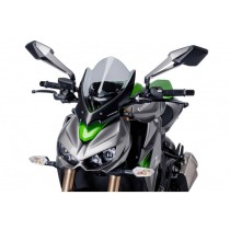 PUIG CUPOLINO NAKED N.G. TOURING KAWASAKI Z1000 2017-2020 FUME CHIARO PUIG CUPOLINO NAKED N.G. TOURING KAWASAKI Z1000 2017-2020 FUME CHIARO