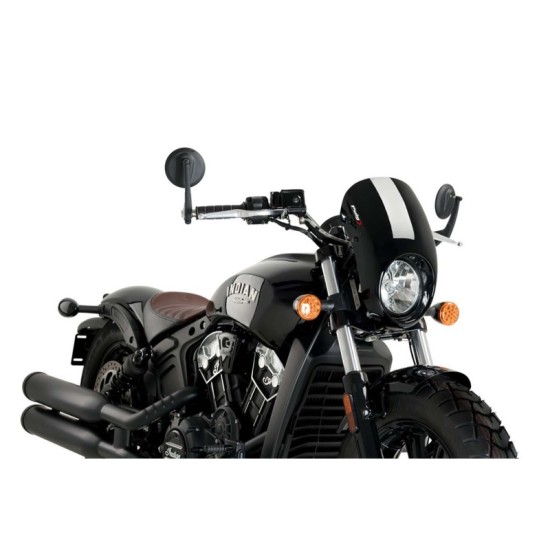 PUIG CUPOLINO SEMICARENATO ANARCHY INDIAN SCOUT BOBBER SIXTY 2016-2022 NERO PUIG CUPOLINO SEMICARENATO ANARCHY INDIAN SCOUT BOBBER SIXTY 2016-2022 NERO