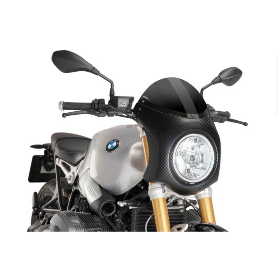 PUIG CUPOLINO SEMICARENATO BMW R NINE T URBAN G/S 2021-2022 NERO-CARBON LOOK PUIG CUPOLINO SEMICARENATO BMW R NINE T URBAN G/S 2021-2022 NERO-CARBON LOOK