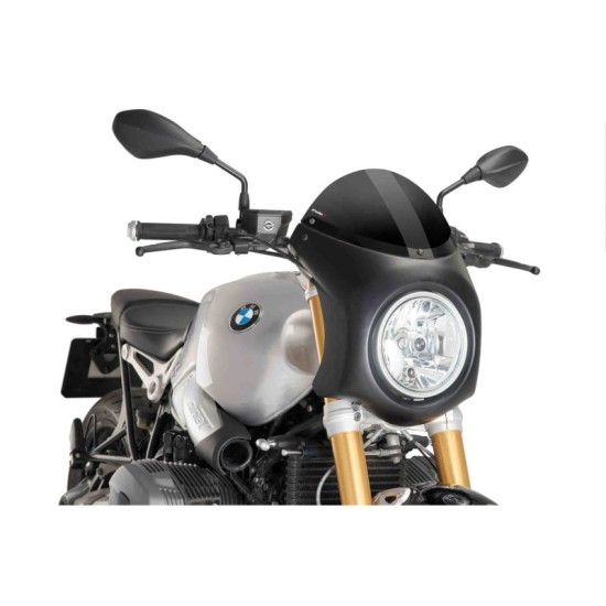 PUIG CUPOLINO SEMICARENATO BMW R NINE T URBAN G/S 2021-2022 NERO-NERO PUIG CUPOLINO SEMICARENATO BMW R NINE T URBAN G/S 2021-2022 NERO-NERO