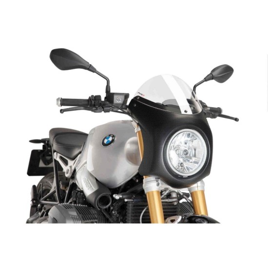 PUIG CUPOLINO SEMICARENATO BMW R NINE T URBAN G/S 2021-2022 TRASPARENTE-CARBON LOOK PUIG CUPOLINO SEMICARENATO BMW R NINE T URBAN G/S 2021-2022 TRASPARENTE-CARBON LOOK