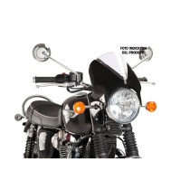 PUIG CUPOLINO UNIV. VISION TRIUMPH BONNEVILLE T100 2017-2019 CARBON-TRASPARENTE PUIG CUPOLINO UNIV. VISION TRIUMPH BONNEVILLE T100 2017-2019 CARBON-TRASPARENTE