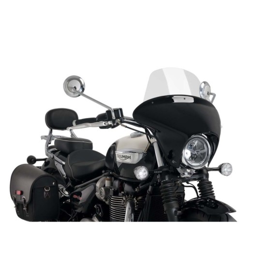 PUIG CUPOLINO BATWING SML TOURING TRIUMPH BONNEVILLE SPEEDMASTER 2021-2023 FUME CHIARO