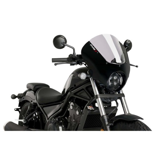 PUIG CUPOLINO SEMICARENATO DARK NIGHT HONDA CMX500 S REBEL 2020-2022 FUME CHIARO PUIG CUPOLINO SEMICARENATO DARK NIGHT HONDA CMX500 S REBEL 2020-2022 FUME CHIARO