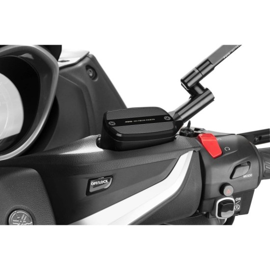 PUIG TAPPO SERBATOIO FLUIDO FRENO ANT/POST. YAMAHA T-MAX 560 2022-2023 NERO PUIG TAPPO SERBATOIO FLUIDO FRENO ANT/POST. YAMAHA T-MAX 560 2022-2023 NERO