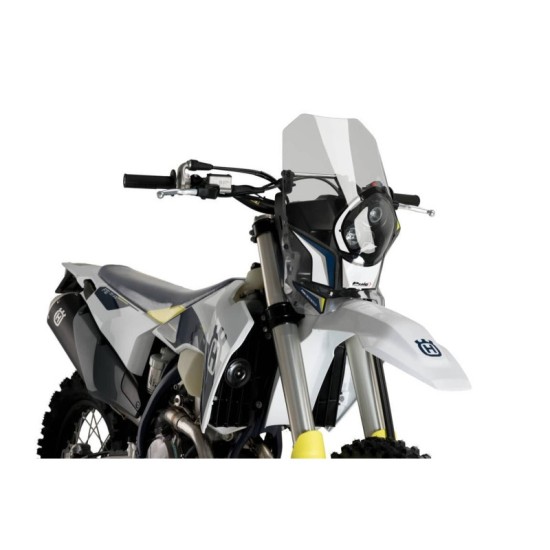 PUIG CUPOLINO SEMICARENATO RALLY HUSQVARNA 501 FE 2014-2023 TRASPARENTE PUIG CUPOLINO SEMICARENATO RALLY HUSQVARNA 501 FE 2014-2023 TRASPARENTE
