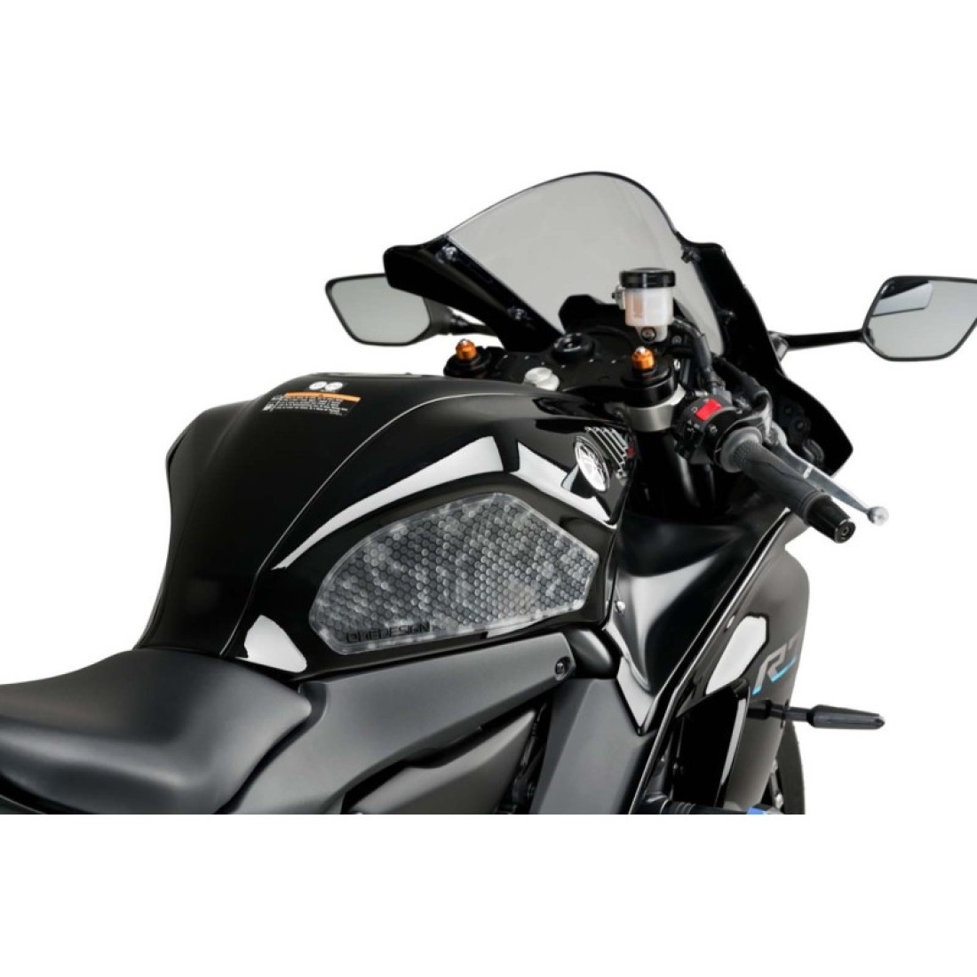 STK100 ADESIVO PROTEZIONE SERBATOIO UNIVERSALE NERO LIGHTECH