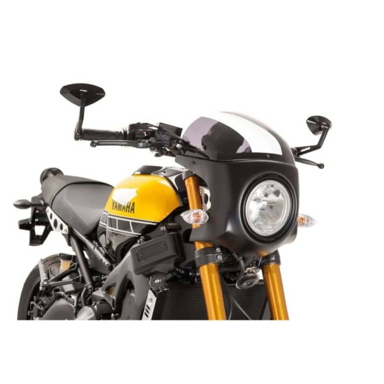 PUIG CUPOLINO SEMICARENATO YAMAHA XSR900 2016-2021 FUME CHIARO-NERO PUIG CUPOLINO SEMICARENATO YAMAHA XSR900 2016-2021 FUME CHIARO-NERO