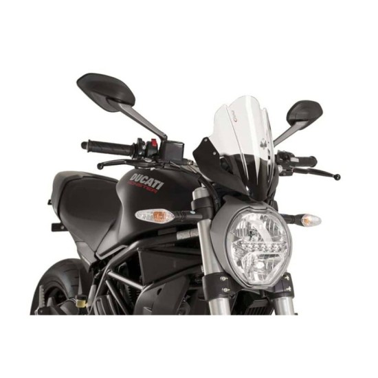 PUIG CUPOLINO SPORT DUCATI MONSTER 1200/R 2016-2020 TRASPARENTE PUIG CUPOLINO SPORT DUCATI MONSTER 1200/R 2016-2020 TRASPARENTE