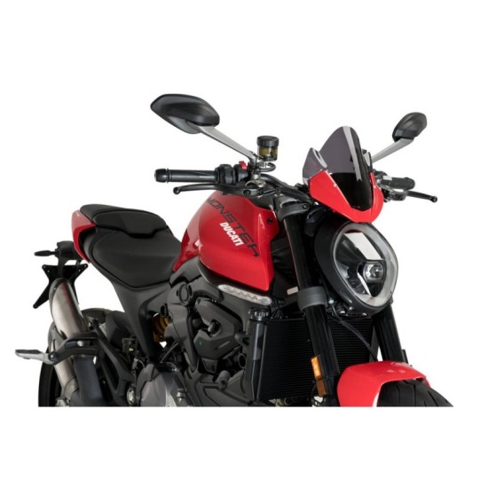 PUIG CUPOLINO SPORT DUCATI MONSTER 937 PLUS 2021-2023 FUME SCURO PUIG CUPOLINO SPORT DUCATI MONSTER 937 PLUS 2021-2023 FUME SCURO