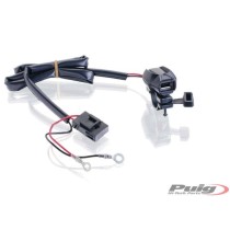 PUIG KIT CARICA BATTERIE USB NERO - COD. 6840N - Input: 12V. Output: 2.5A. PUIG KIT CARICA BATTERIE USB NERO - COD. 6840N - Input: 12V. Output: 2.5A.