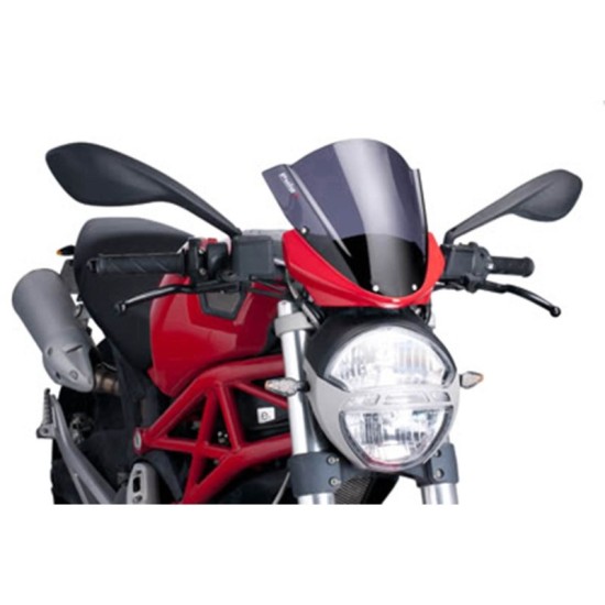PUIG CUPOLINO TOURING DUCATI MONSTER 796 2010-2016 FUME SCURO PUIG CUPOLINO TOURING DUCATI MONSTER 796 2010-2016 FUME SCURO