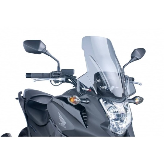 PUIG CUPOLINO TOURING HONDA NC700X 2012-2013 FUME CHIARO PUIG CUPOLINO TOURING HONDA NC700X 2012-2013 FUME CHIARO