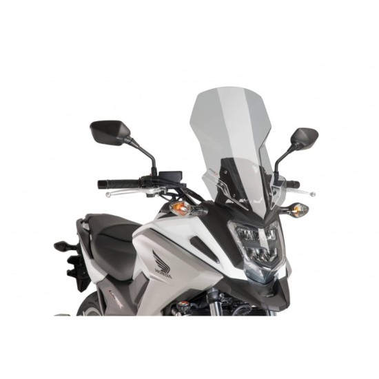 PUIG CUPOLINO TOURING HONDA NC750X 2016-2020 FUME CHIARO PUIG CUPOLINO TOURING HONDA NC750X 2016-2020 FUME CHIARO