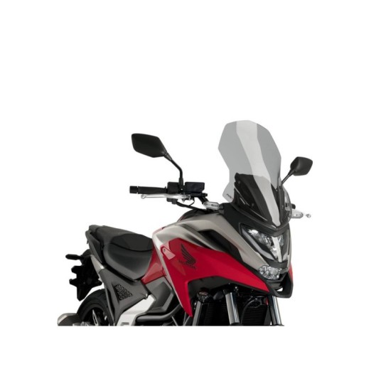 PUIG CUPOLINO TOURING HONDA NC750X 2021-2023 FUME CHIARO PUIG CUPOLINO TOURING HONDA NC750X 2021-2023 FUME CHIARO
