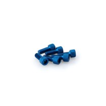 PUIG KIT VITI ANODIZZATE BLU - COD. 0363A - Testa cilindrica, cava esagonale. Blister da 6 pezzi. Misura M6 x 15 mm. PUIG KIT VITI ANODIZZATE BLU - COD. 0363A - Testa cilindrica, cava esagonale. Blister da 6 pezzi. Misura M6 x 15 mm.