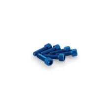 PUIG KIT VITI ANODIZZATE BLU - COD. 0364A - Testa cilindrica, cava esagonale. Blister da 6 pezzi. Misura M6 x 20 mm. PUIG KIT VITI ANODIZZATE BLU - COD. 0364A - Testa cilindrica, cava esagonale. Blister da 6 pezzi. Misura M6 x 20 mm.