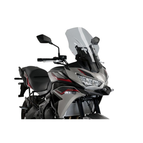 PUIG CUPOLINO TOURING KAWASAKI VERSYS 650 2022-2023 FUME CHIARO PUIG CUPOLINO TOURING KAWASAKI VERSYS 650 2022-2023 FUME CHIARO
