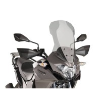 PUIG CUPOLINO TOURING KAWASAKI VERSYS-X 300 2017-2020 FUME CHIARO