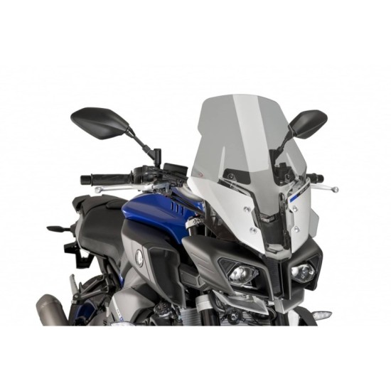 PUIG CUPOLINO TOURING PLUS YAMAHA MT-10 SP 2017-2021 FUME CHIARO PUIG CUPOLINO TOURING PLUS YAMAHA MT-10 SP 2017-2021 FUME CHIARO