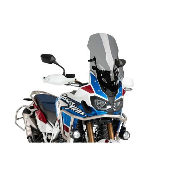 PUIG CUPOLINO TOURING REGOLABILE E M.E.M. HONDA CRF1000L AFRICA TWIN 2016-2019 FUME SCURO PUIG CUPOLINO TOURING REGOLABILE E M.E.M. HONDA CRF1000L AFRICA TWIN 2016-2019 FUME SCURO